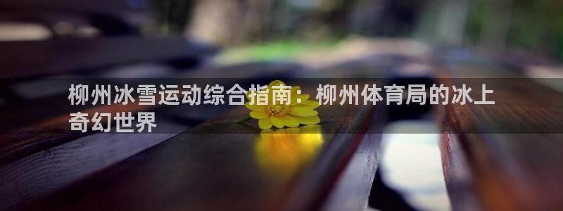 必一体育网页登陆：柳