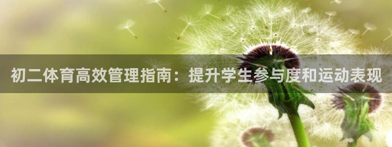 必十二和必一的副作用：初二体育高效管理指南：提升学生参与度和